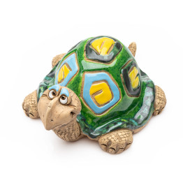▸ Tortue de bougie Theodor - figure céramique artisanale