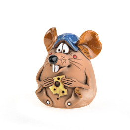 Boîte d'épargne Mouse avec fromage