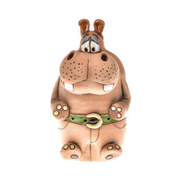 Tirelire hippopotame