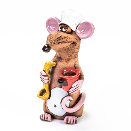 Ratatoille Spardose en céramique Koch - keramikdeko.de