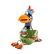 Bougies de jardin et tabouret de bord Papagei Ceramic Deko