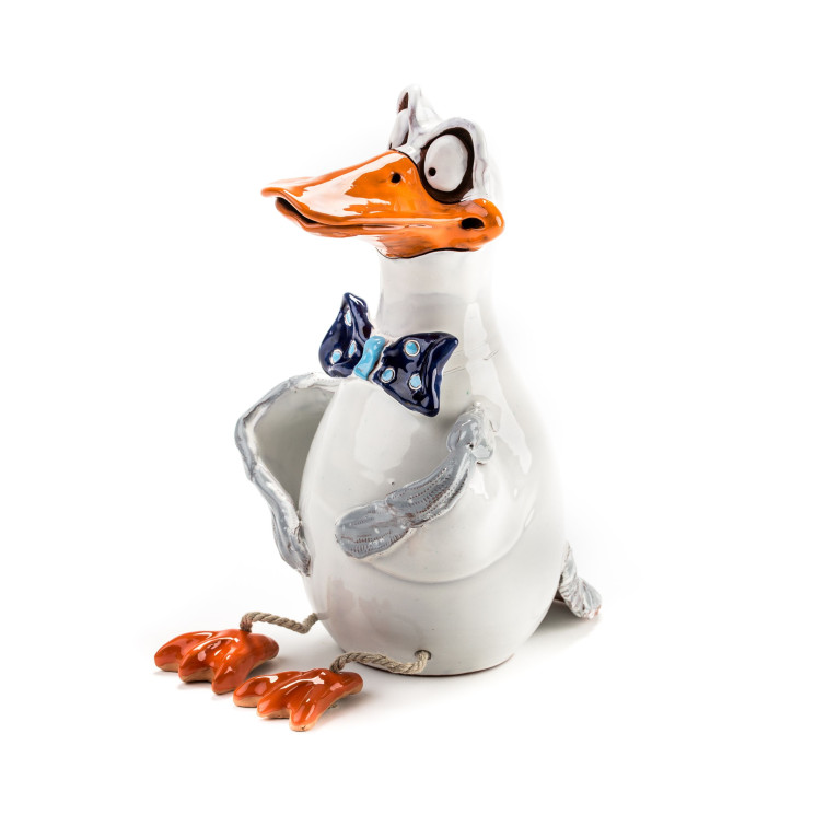 Bougies de jardin et tabouret de bord Gänserich Ceramic Deko