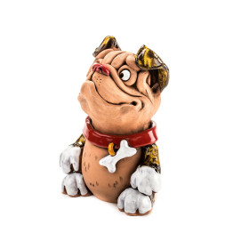 Bougie de jardin et décoration Bulldogge - Ceramic Deco