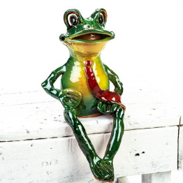 Plug jardin Frosch avec cravate céramique - Ceramicdeko.de