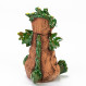 Céramique Garden Plug Dragon avec Fleurs - ceramicdeko.de