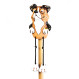 ▸Tabouret de branchement et de bord Chien de berger avec des oreilles glissantes