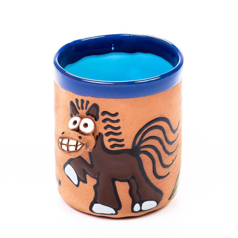 Keramiktasse Pferd - Grinsegaul Keramiktasse Pferd - Grinsegaul
