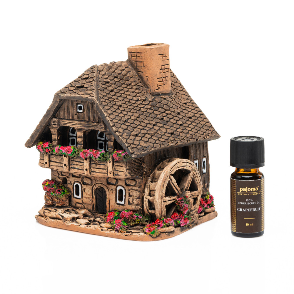 Teelichthaus und Duftlampe große Mühle Teelichthaus und Duftlampe große Mühle