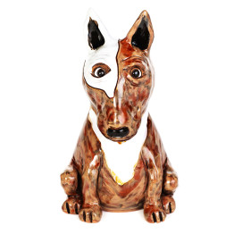▸Keramik plugs de jardin & stool Bullterrier div couleurs