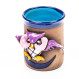 3D Ceramic Cup - Owl on Moon - keramikdeko.de