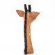 Décoration de jardin Giraffe, petit en céramique - Ceramicdeko.de