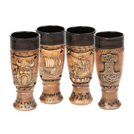 Coupe Médiévale Set 4 pièces