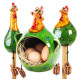 ▸3 set cadeau hen jaune-vert |misumi