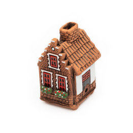 ▷ Maison à encens en céramique « Choco » pour cônes d'encens | Maison miniature