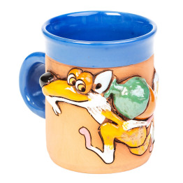 Coupe en céramique Scrat - Säbelzahn-Eichhörnchen - keramikdeko.de