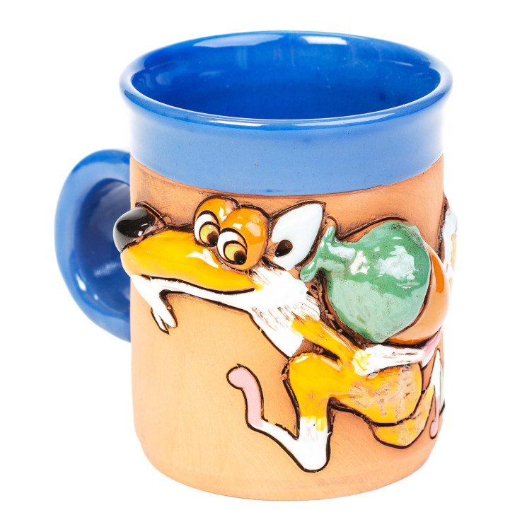 Coupe en céramique Scrat - Säbelzahn-Eichhörnchen - keramikdeko.de