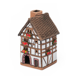 ▷ Tealight House No. 62 en céramique | Acheter Laufhaus