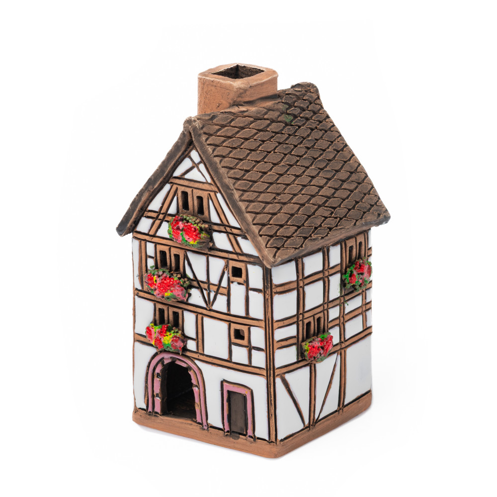 ▷ Tealight House No. 62 en céramique | Acheter Laufhaus