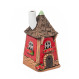 ▷ Maison de Tealight No. 64/65 en céramique | Acheter rouge et blanc