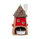 ▷ Maison de Tealight No. 64/65 en céramique | Acheter rouge et blanc