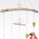 ▷ Vent en céramique avec 5 fleurs | Acheter Florale Hangèdeko