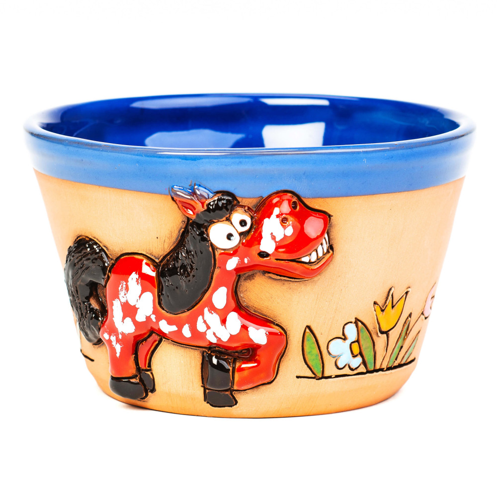 Bol à muscles 3D motif | cheval rouge à la figure |MISUMI Bol à muscles 3D motif | cheval rouge à la figure |MISUMI