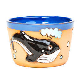 Bol à muscles 3D motif |Bleu Bleu |MISUMI