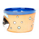 Bol à muscles 3D motif |Bleu Bleu |MISUMI