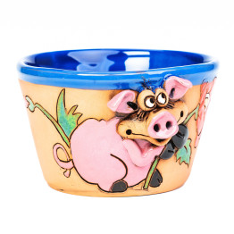 Bol à muscles 3D motif | Cochon de figure |MISUMI