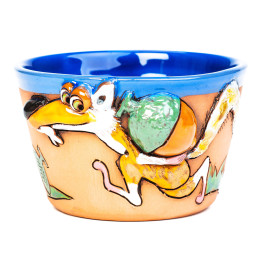 Bol à muscles 3D motif | Squirrel de la figure |MISUMI