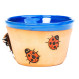 Muesli Bowl 3D motif | Figure Cat & Marienkäfer |KeramikDeko