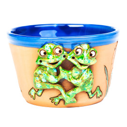 Bol à muscles 3D motif | Figure 2 Grenouilles |MISUMI