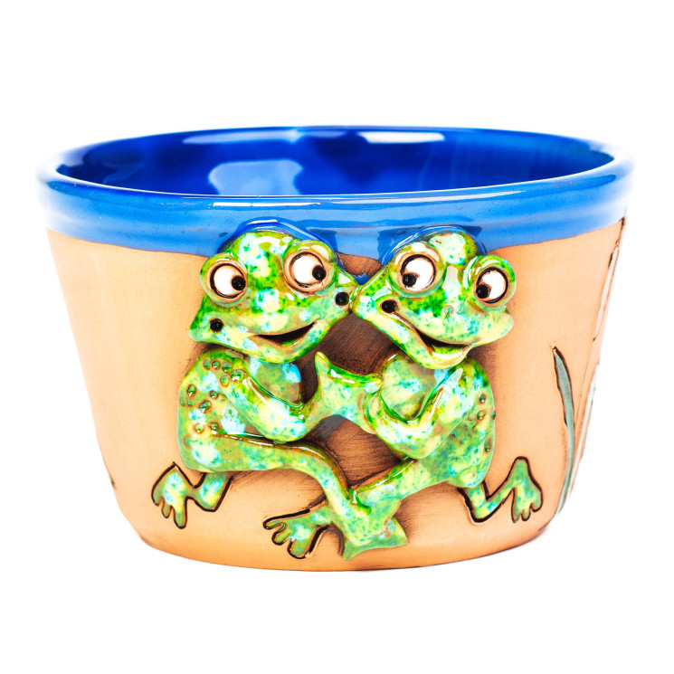 Bol à muscles 3D motif | Figure 2 Grenouilles |MISUMI