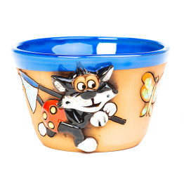 Müslischale 3D motif | Figurine Cat avec papillon |MISUMI