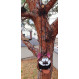 ▸ Cat as bird food station | Funny garden décoration gelée