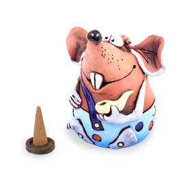 Figurine fumante souris I