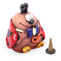 Figure d'encens Coccinelle