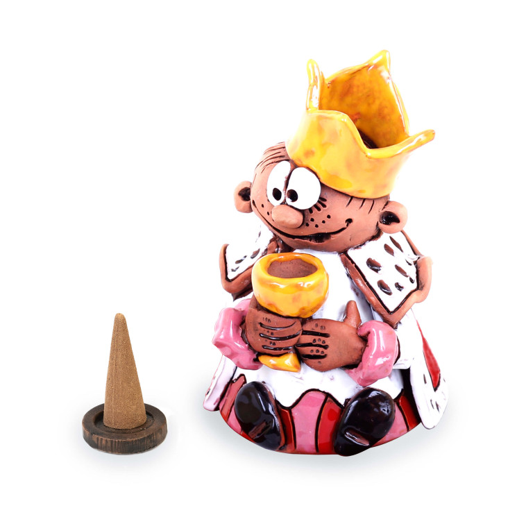 Roi de la figurine d'encens