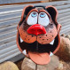 ▸Hund as bird food station | Funny garden décoration frostproof
