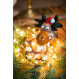 Elchfigure en céramique avec bouchon de Noël