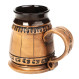 Ceramic Crug 0.5l Viking Warship | CeramicDeko.de