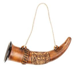 Grande corne à boire céramique Vikings | Methorn | CeramicDeko