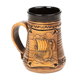 Mug en céramique 0,5l| Winkingership | CeramicDeko.de