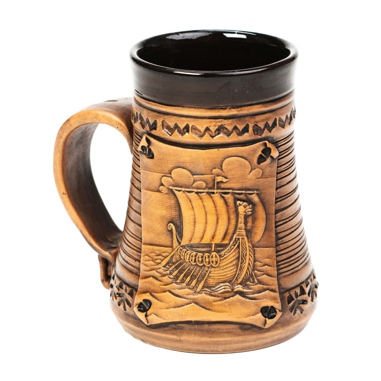 Mug en céramique 0,5l| Winkingership | CeramicDeko.de