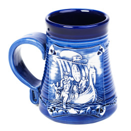 Mug bleu 0,3l | Bateau de chasse de Winkinger |MISUMI
