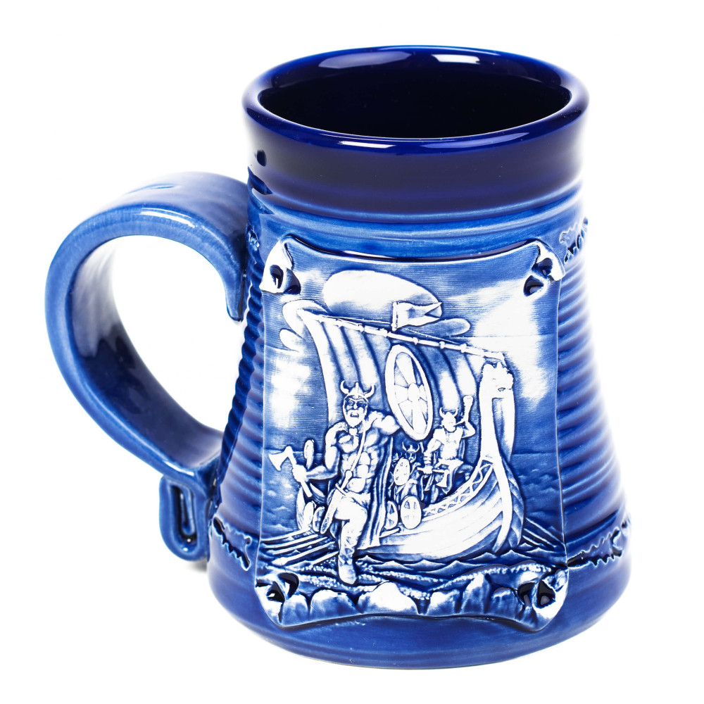 Mug bleu 0,3l | Bateau de chasse de Winkinger |MISUMI Mug bleu 0,3l | Bateau de chasse de Winkinger |MISUMI