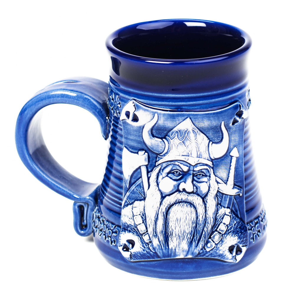 Mug bleu 0.3l | Moteur de Winking | CeramicDeko.de Mug bleu 0.3l | Moteur de Winking | CeramicDeko.de