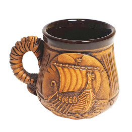 Petite tasse en céramique | Winkingership | CeramicDeko.de