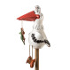 Bougie de jardin avec pieds suspendus et grenouille |MISUMI