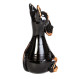 ▸ Tabouret de bord Dogge aux oreilles pointues
